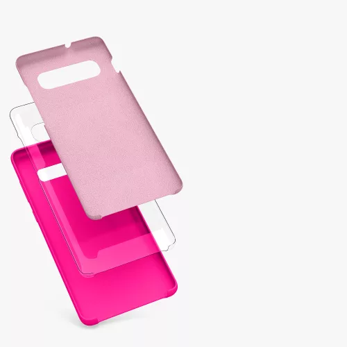 Husa Samsung Galaxy S10 Plus, Silicon, Roz, 49028.77