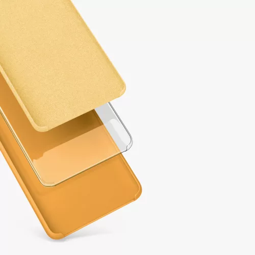Husa Samsung Galaxy A51, Silicon, Portocaliu, 51197.191