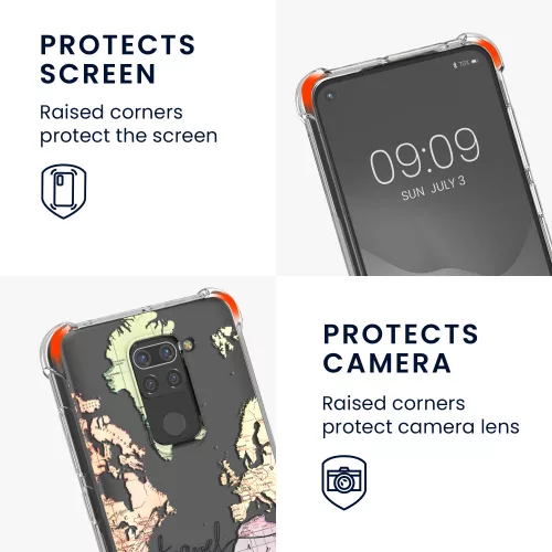 Husa Xiaomi Redmi Note 9, Silicon, Multicolor, 53146.06
