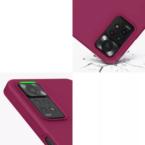 Husa Xiaomi Redmi Note 11 Pro/Redmi Note 11 Pro 5G, Silicon, Violet, 57373.100