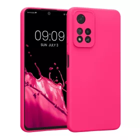 Husa Xiaomi Redmi Note 11 Pro Plus 5G, Silicon, Roz, 58097.77