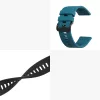Set 2 curele pentru AGPTEK LW11, Kwmobile, Verde/Negru, Silicon, 56653.57