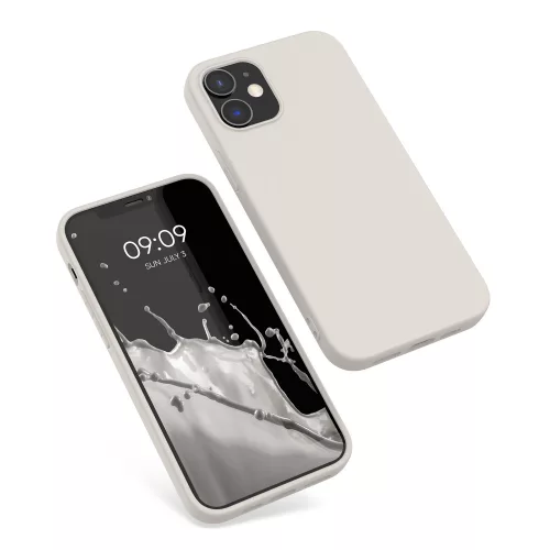 Husa Apple iPhone 12/iPhone 12 Pro, Silicon, Alb, 53938.204