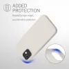 Husa Apple iPhone 12/iPhone 12 Pro, Silicon, Alb, 53938.204