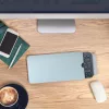 Husa pentru tastatura Apple Magic Keyboard, Kwmobile, Verde, Piele ecologica, 58260.177