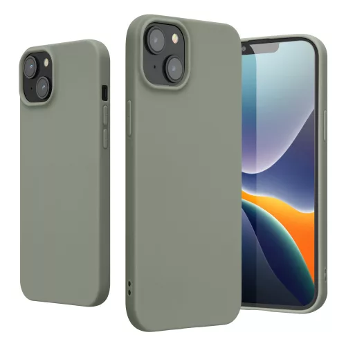 Husa Apple iPhone 14 Plus, Silicon, Verde, 59076.172