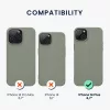 Husa Apple iPhone 14 Plus, Silicon, Verde, 59076.172