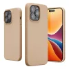 Husa Apple iPhone 14 Pro Max, Silicon, Crem, 59074.154