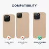 Husa Apple iPhone 14 Pro Max, Silicon, Crem, 59074.154