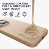 Husa Apple iPhone 14 Pro Max, Silicon, Crem, 59074.154