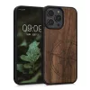 Husa Apple iPhone 14 Pro Max, Lemn, Maro, 59127.01