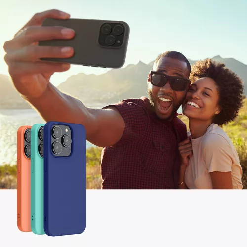 Husa Apple iPhone 14 Pro, Silicon, Gri, 59081.155