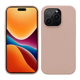Husa Apple iPhone 14 Pro, Silicon, Crem, 59073.10