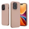 Husa Apple iPhone 14 Pro, Silicon, Crem, 59073.10