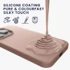Husa Apple iPhone 14 Pro, Silicon, Crem, 59073.10