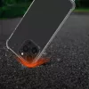 Husa Apple iPhone 14 Pro Max, Silicon, Transparent/Auriu, 59105.21