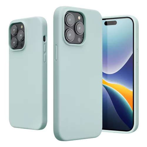 Husa Apple iPhone 14 Pro Max, Silicon, Verde, 59074.200