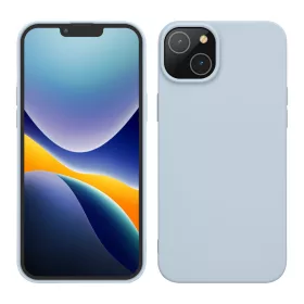 Husa Apple iPhone 14 Plus, Silicon, Albastru, 59076.58