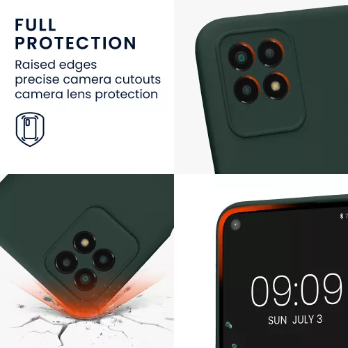 Husa Realme 8i, Silicon, Verde, 58293.169