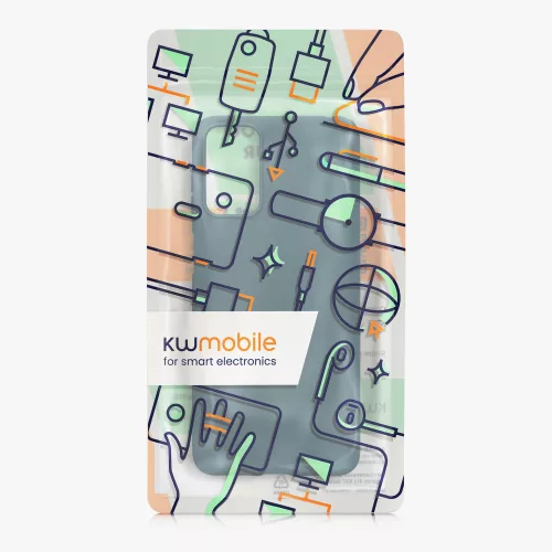 Husa Motorola Moto G42, Silicon, Verde, 59182.78