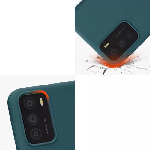 Husa Motorola Moto G42, Silicon, Verde, 59182.78