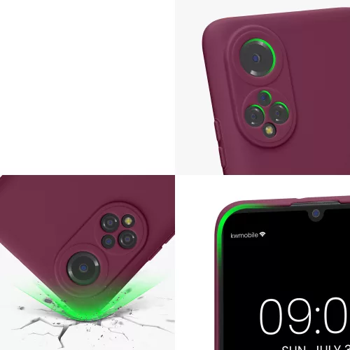 Husa Honor X7, Silicon, Violet, 58420.187