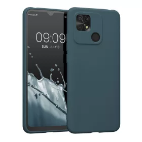 Husa Xiaomi Redmi 10C, Silicon, Albastru, 59231.202