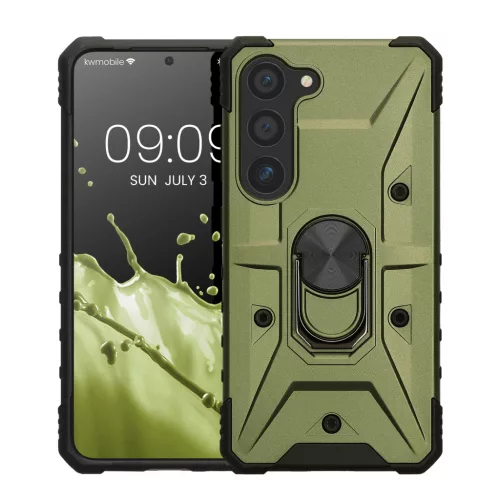 Husa Samsung Galaxy S23, Verde, Policarbonat, 61249.17