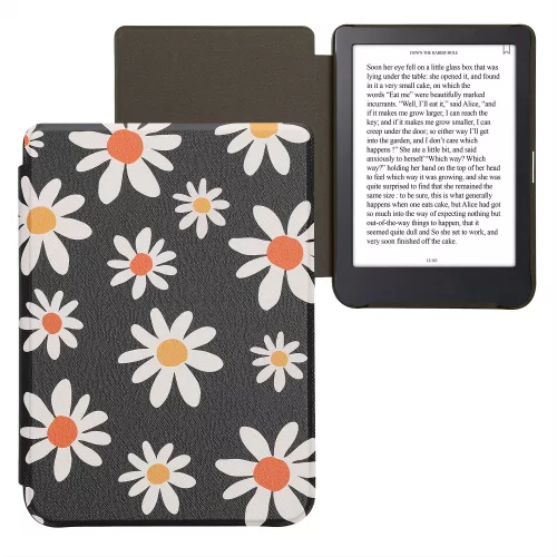 Husa kwmobile pentru Kobo Clara 2E, Piele ecologica, Multicolor, 60056.26