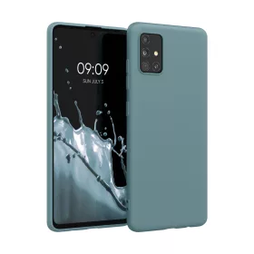 Husa Samsung Galaxy A51, Verde, Silicon, 51196.206