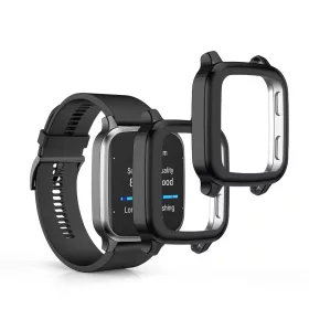  Husa Kwmobile pentru Garmin Venu Sq 2 Music/Venu Sq 2, Negru, Silicon, 60372.05
