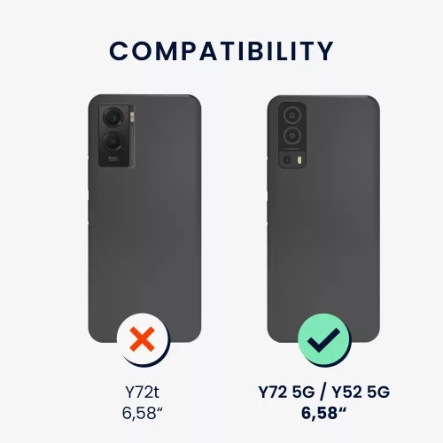 Husa Vivo Y72 5G/Y52 5G, Verde, Silicon, 59095.202