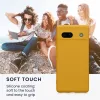 Husa Google Pixel 7a, Portocaliu, Silicon, 61598.191