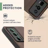 Husa Poco F5 Pro, Maro, Lemn/Silicon, 61662.01