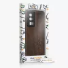 Husa Poco F5 Pro, Maro, Lemn/Silicon, 61662.01