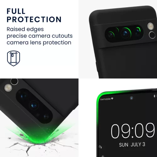 Husa Google Pixel 8 Pro, Negru, Silicon, 61860.01