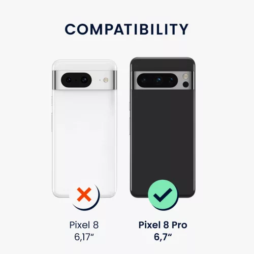 Husa Google Pixel 8 Pro, Negru, Silicon, 61860.01