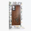Husa Motorola Edge 30 Neo, Maro/Albastru, Lemn, KWM000018RR002C