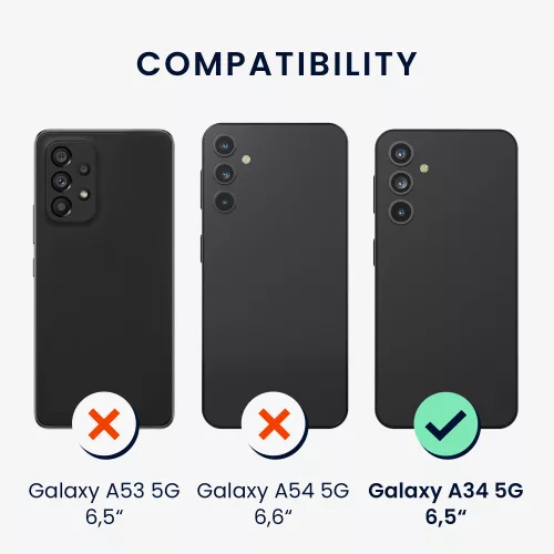 Husa Samsung Galaxy A34 5G, Verde inchis, Silicon, KWM0000191B004C
