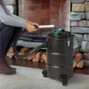 Aspirator pentru cenusa Navaris, cu roti, 20 L, 1000 W, filtru HEPA, 27x27x49 cm, negru, otel
