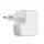 Husa Incarcator Kwmobile pentru Apple 35W Dual USB-C Power Adapter, Alb, Silicon, KWM000024YY001C