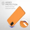 Husa Samsung Galaxy A71, Portocaliu, Silicon, KWM000010ZJ029C