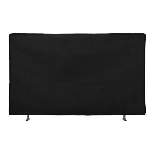 Husa de in Kwmobile pentru televizor de 40 inch, Negru, Textil, KWM0000250B001C