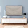 Husa de in Kwmobile pentru televizor de 40 inch, Maro deschis, Textil, KWM0000250B002C