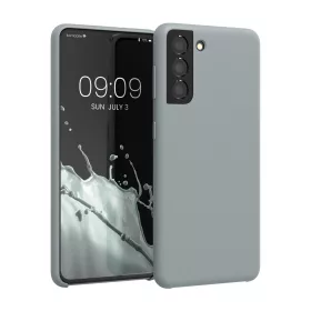 Husa Samsung Galaxy S21, Gri, Silicon, KWM000012BT068C