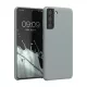 Husa Samsung Galaxy S21, Gri, Silicon, KWM000012BT068C