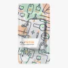 Husa Universala telefon, Marime M - 5.5 inch, Argintiu, Neopren, KWM0000099O170C
