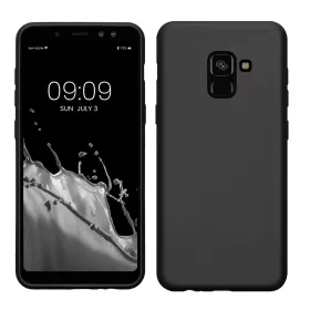 Husa Samsung Galaxy A8 (2018), Gri, Silicon, KWM0000093L012C