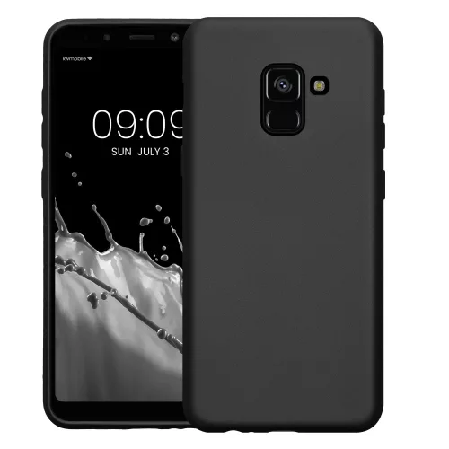 Husa Samsung Galaxy A8 (2018), Gri, Silicon, KWM0000093L012C