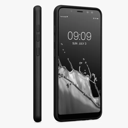 Husa Samsung Galaxy A8 (2018), Gri, Silicon, KWM0000093L012C